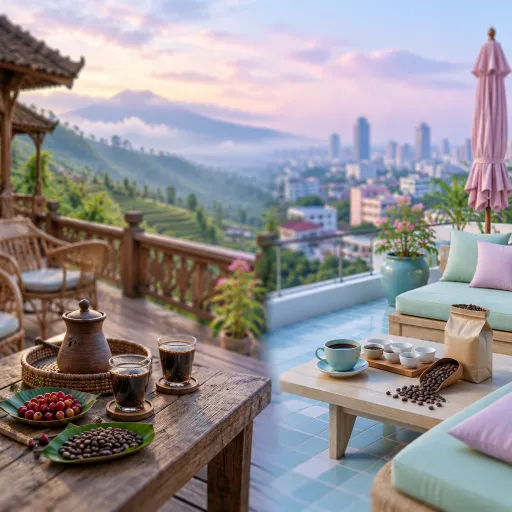 Kopi tubruk di teras gunung, single origin di rooftop kota: hotel Indonesia dan warisan kopi Nusantara