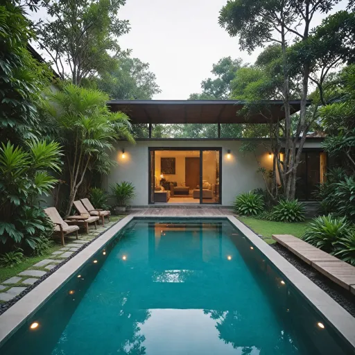 Sensasi menginap elegan di villa biru lembang untuk liburan premium pegunungan